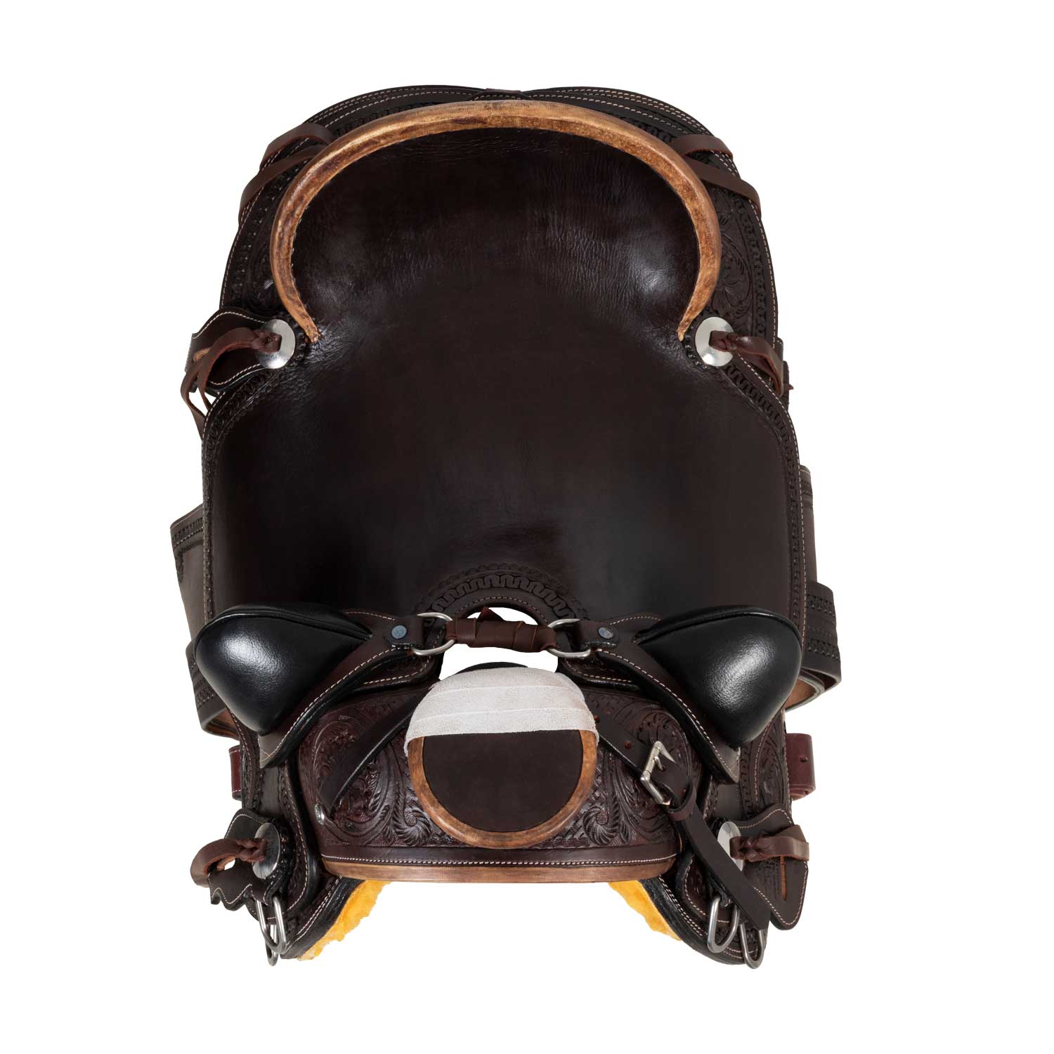 Wade Ranch Sattel mit Punzierung