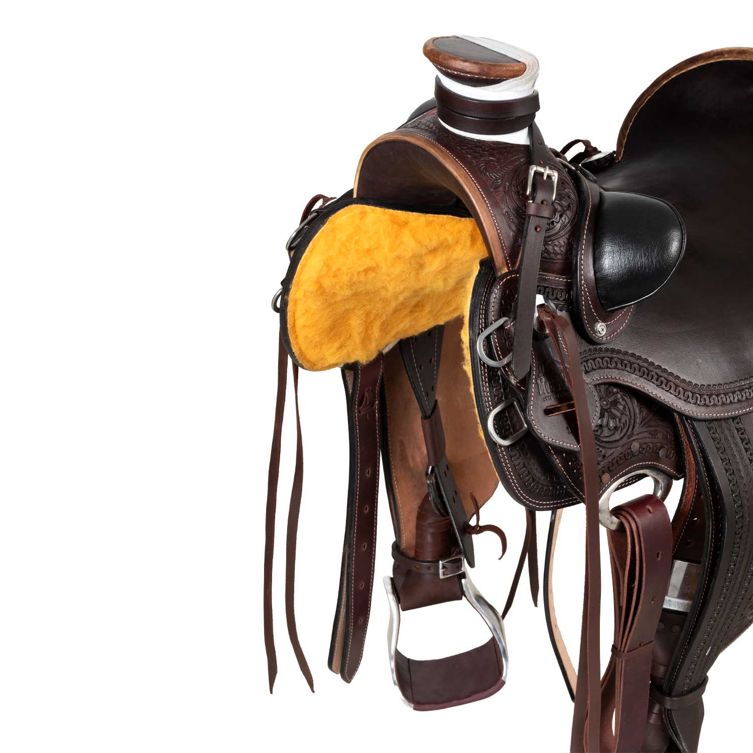 Wade Ranch Sattel mit Punzierung