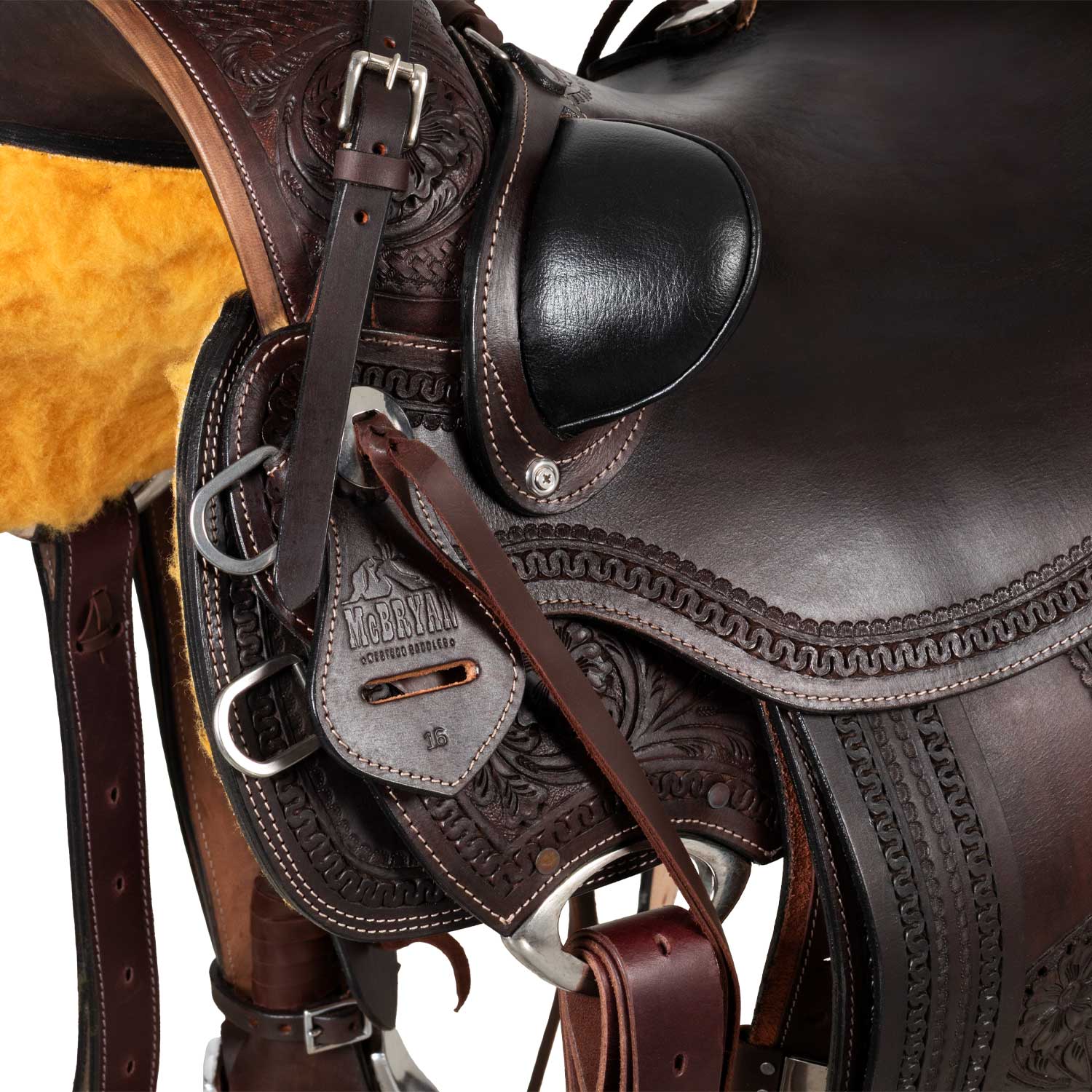 Wade Ranch Sattel mit Punzierung