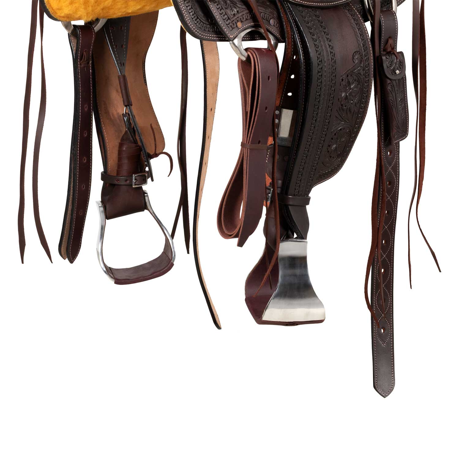 Wade Ranch Sattel mit Punzierung